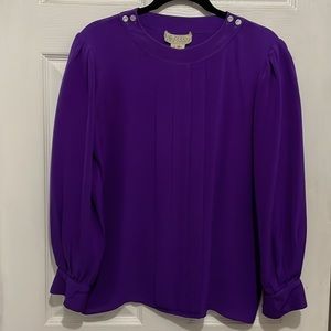 Authentic Vintage Gucci Silk Blouse